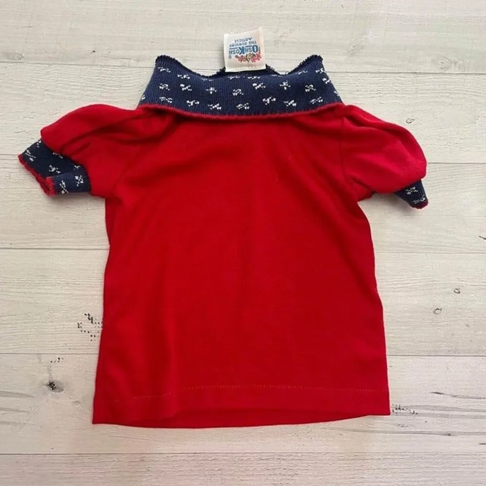 OshKosh B'Gosh vintage‎ girls autumn days shirt 12 months